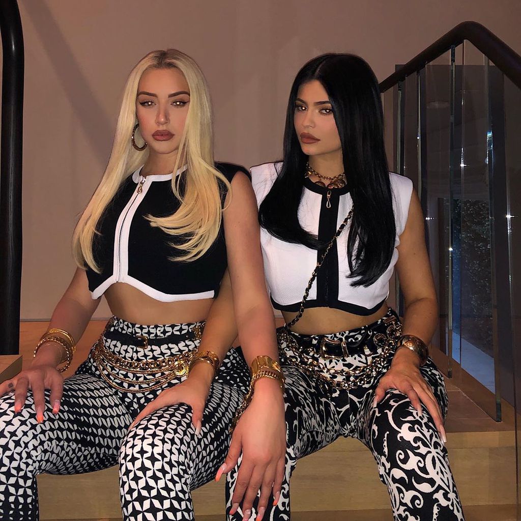 Anastasia Karanikolaou und Kylie Jenner im Oktober 2019