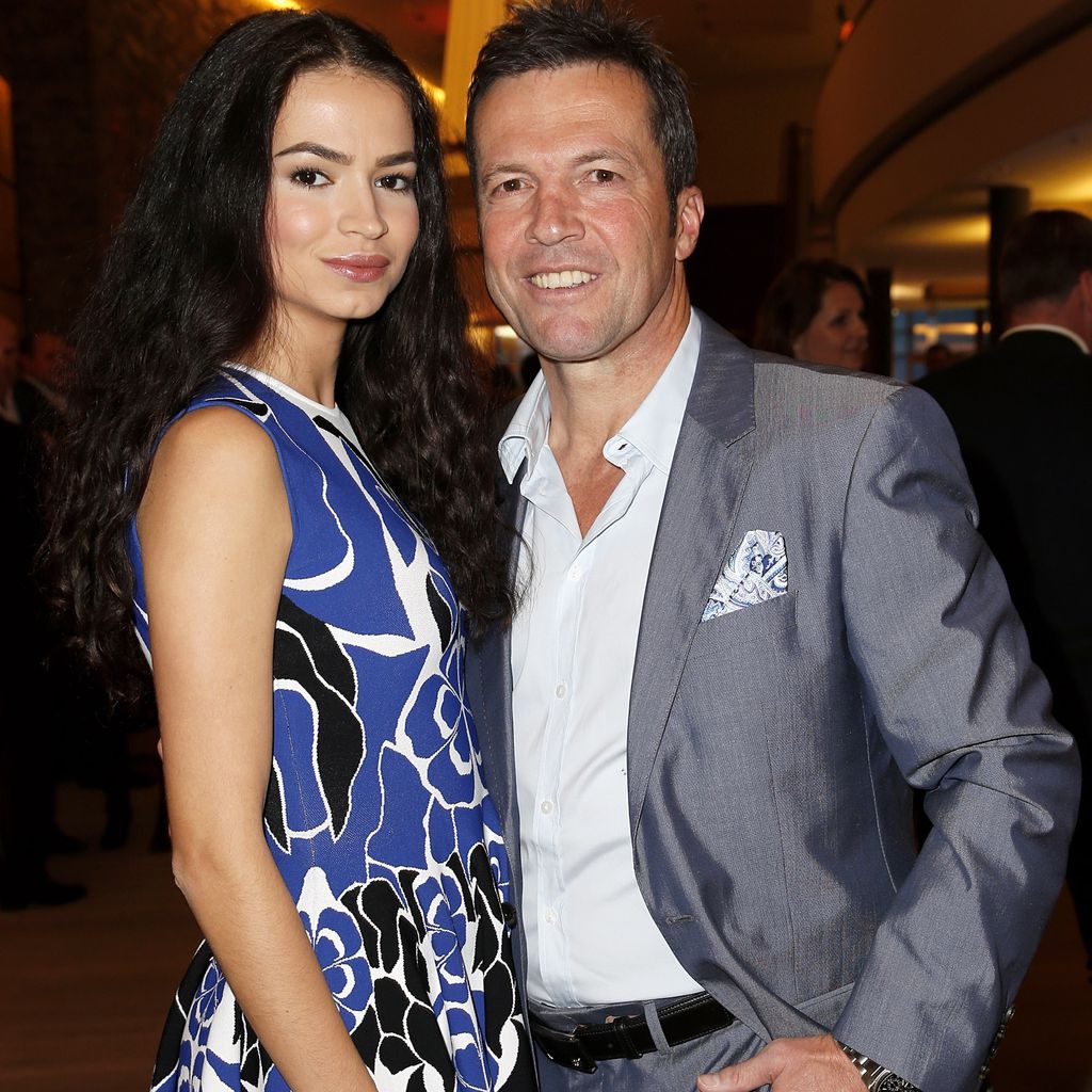 Lothar Matthäus und Anastasia Klimko