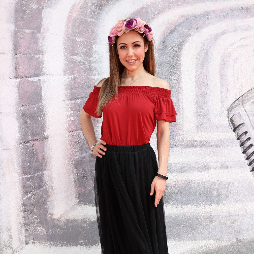 Anastasia Zampounidis bei der Irene Luft Fashion Show