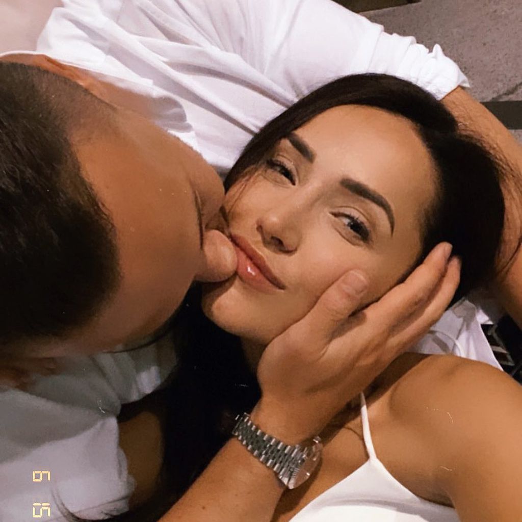 Anastasiya Avilova und ihr Freund Daniel, Juni 2021