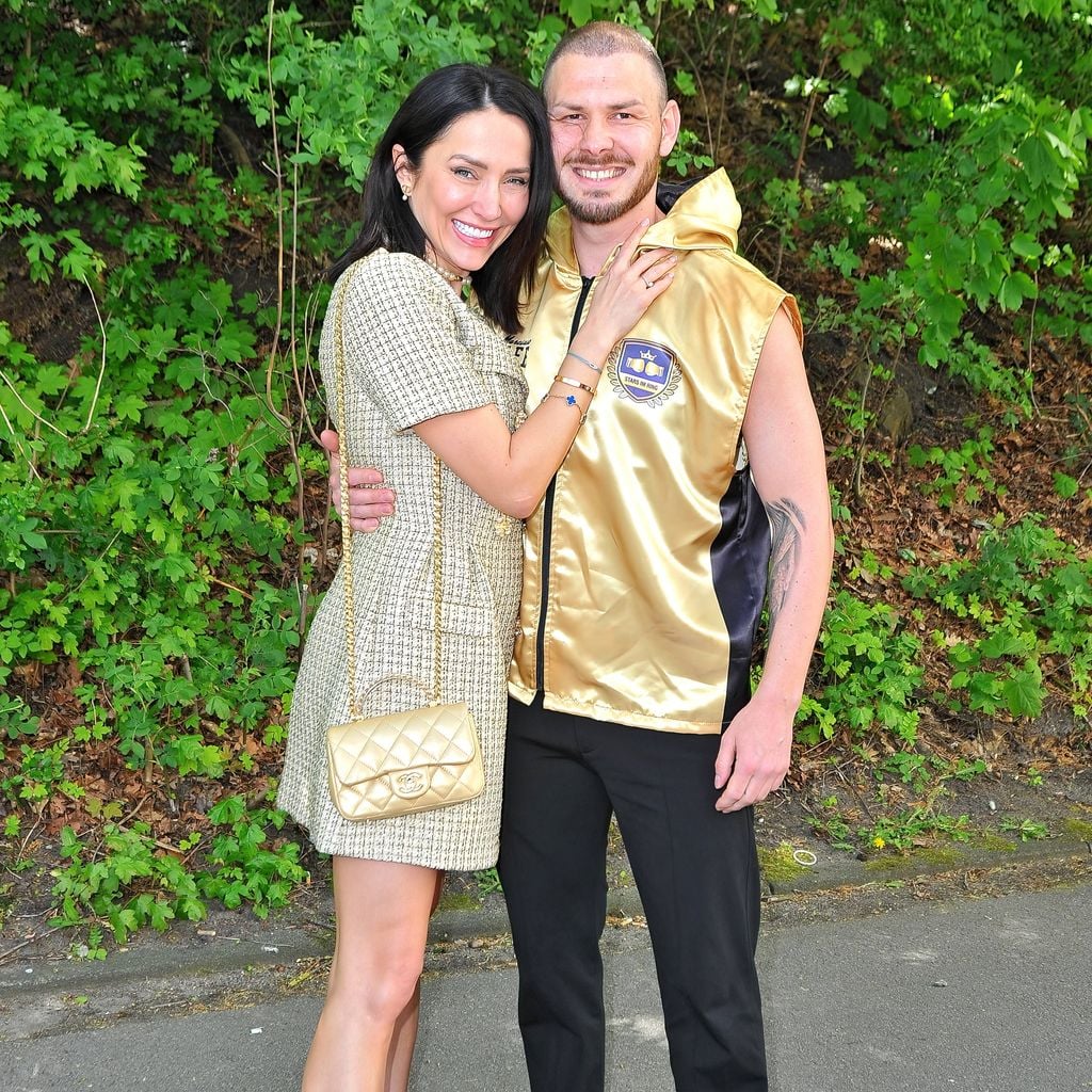 Anastasiya Avilova und Patrick Herbach beim Bild-Renntag 2026 auf der Trabrennbahn Gelsenkirchen