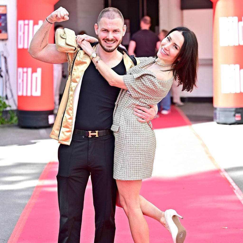 Patrick Herbach und Anastasiya Avilova beim Bild-Renntag 2026