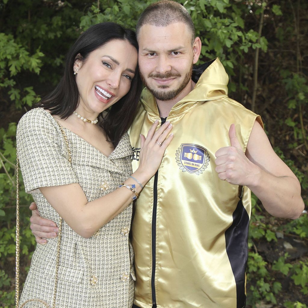 Anastasiya Avilova und Patrick Herbach beim Bild-Renntag 2026