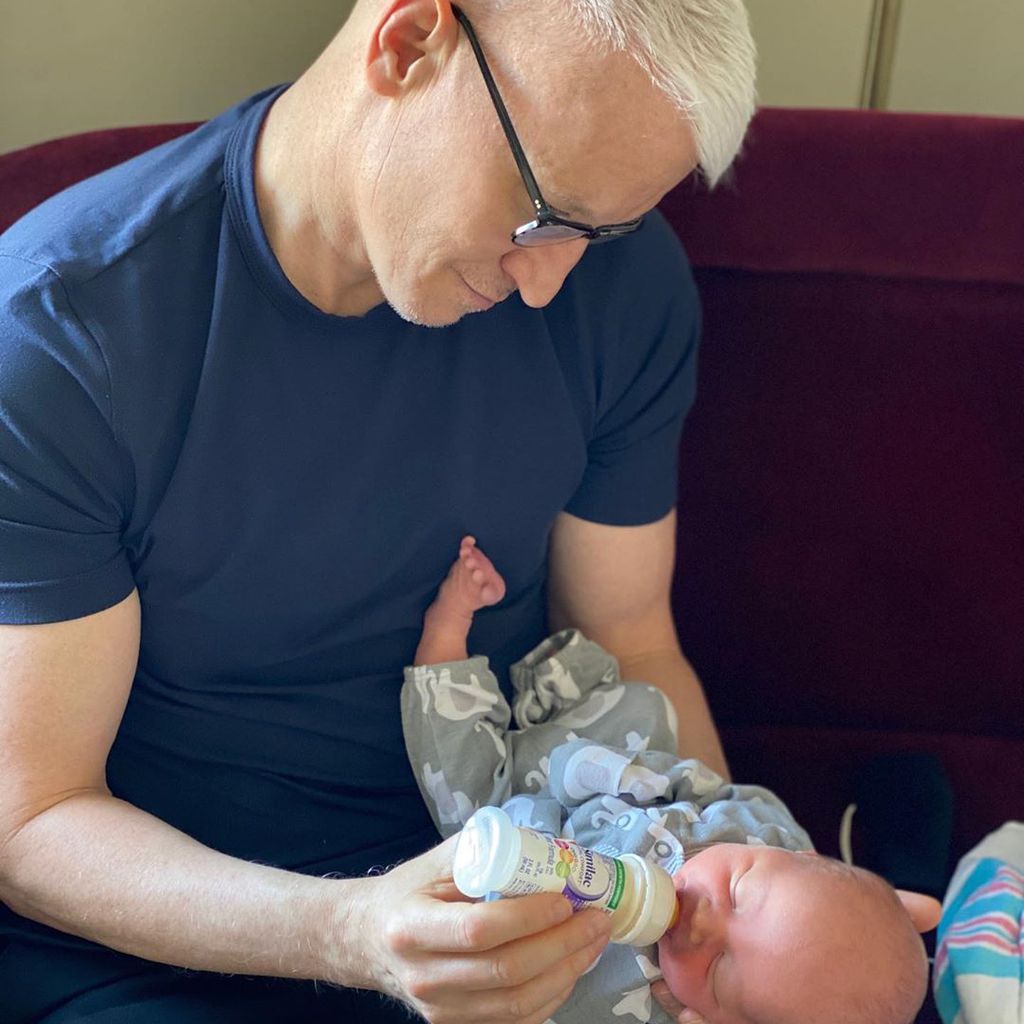 Anderson Cooper und sein Sohn Wyatt