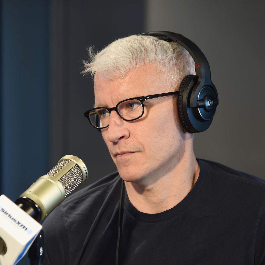 Anderson Cooper in den SiriusXM Studios in New York