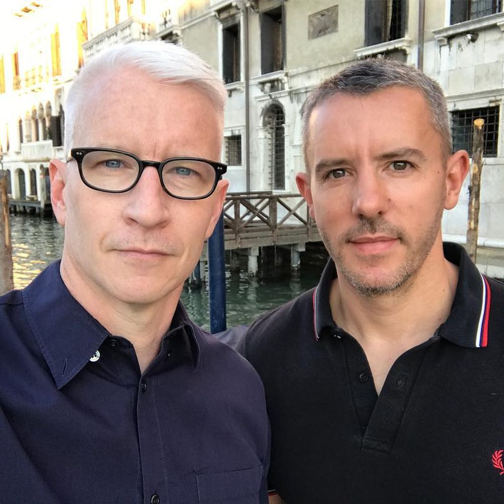 Anderson Cooper und Benjamin Maisani im Mai 2017