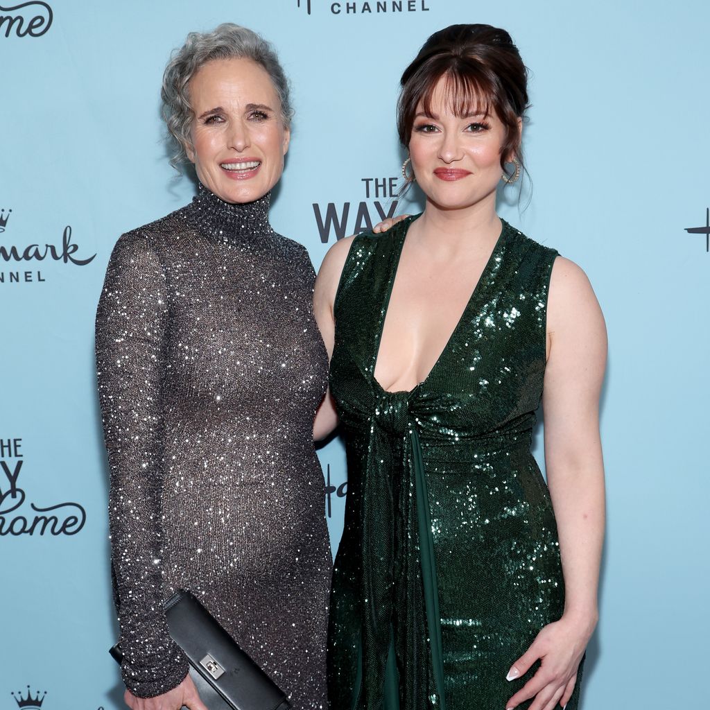 Andie MacDowell und Chyler Leigh, Schauspielerinnen