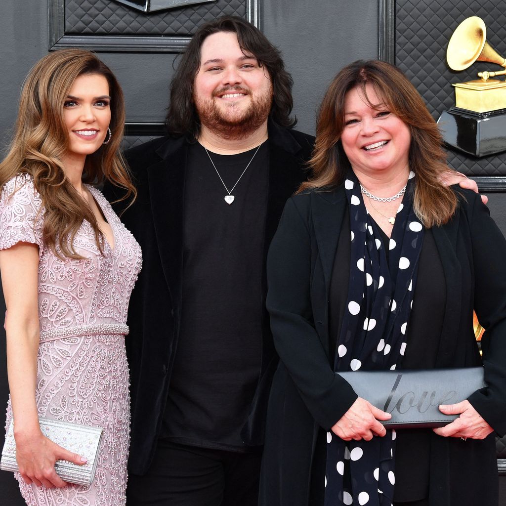 Andraia Allsop, Wolfgang Van Halen und seine Mutter Valerie Bertinelli