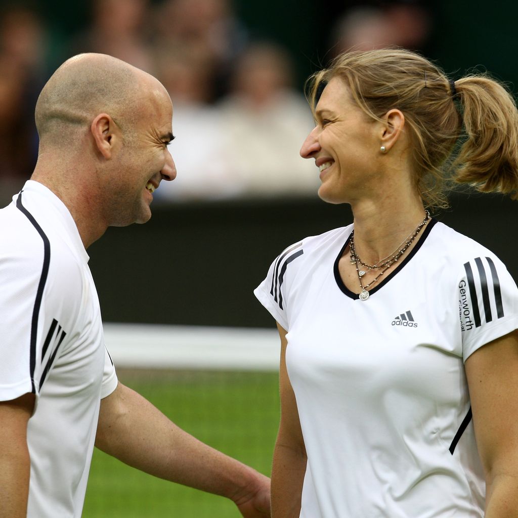 Andre Agassi und Steffi Graf, Mai 2009