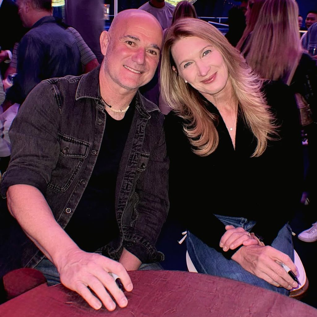 Andre Agassi und Steffi Graf feiern ihren 24. Hochzeitstag