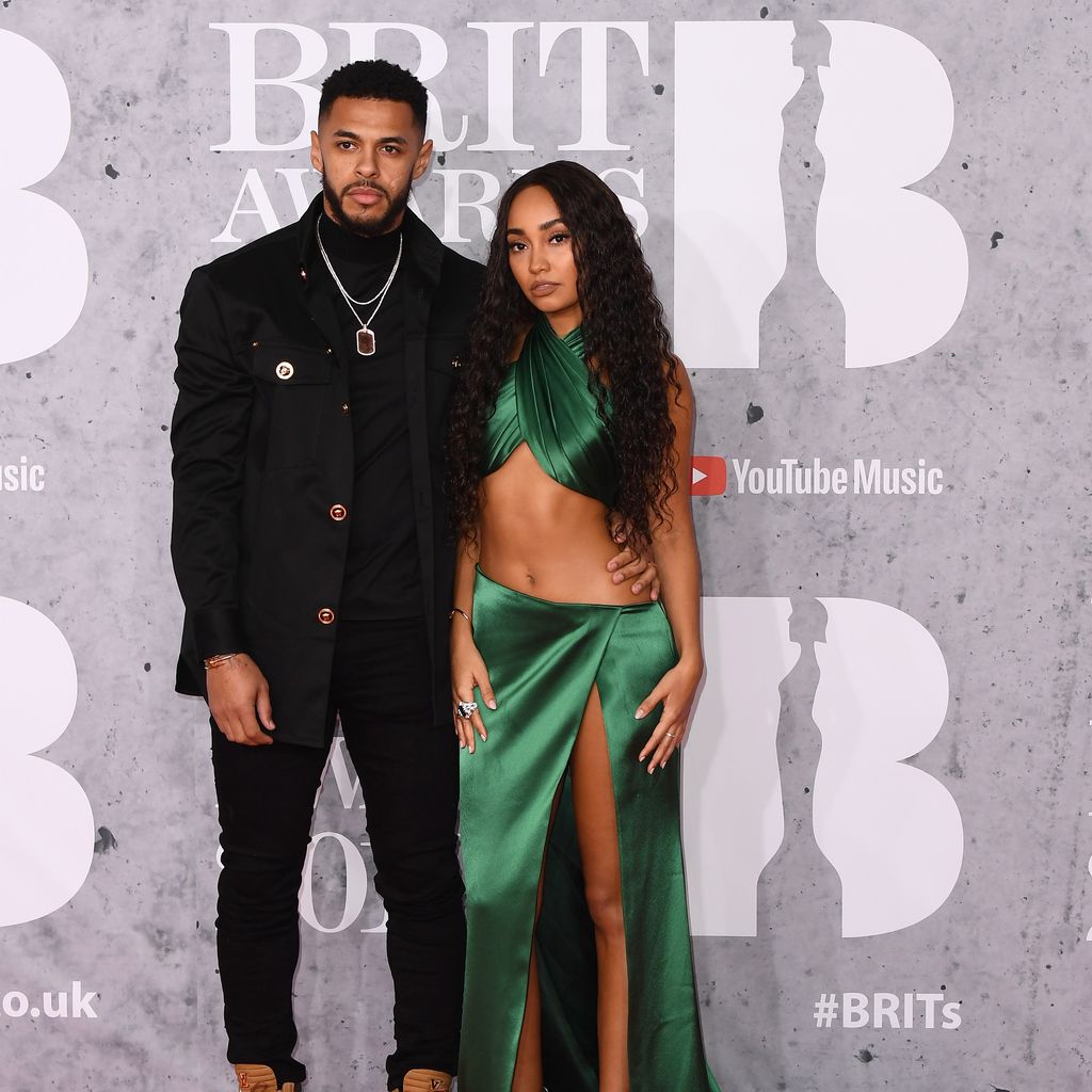 Andre Gray and Leigh-Anne Pinnock im Februar 2019