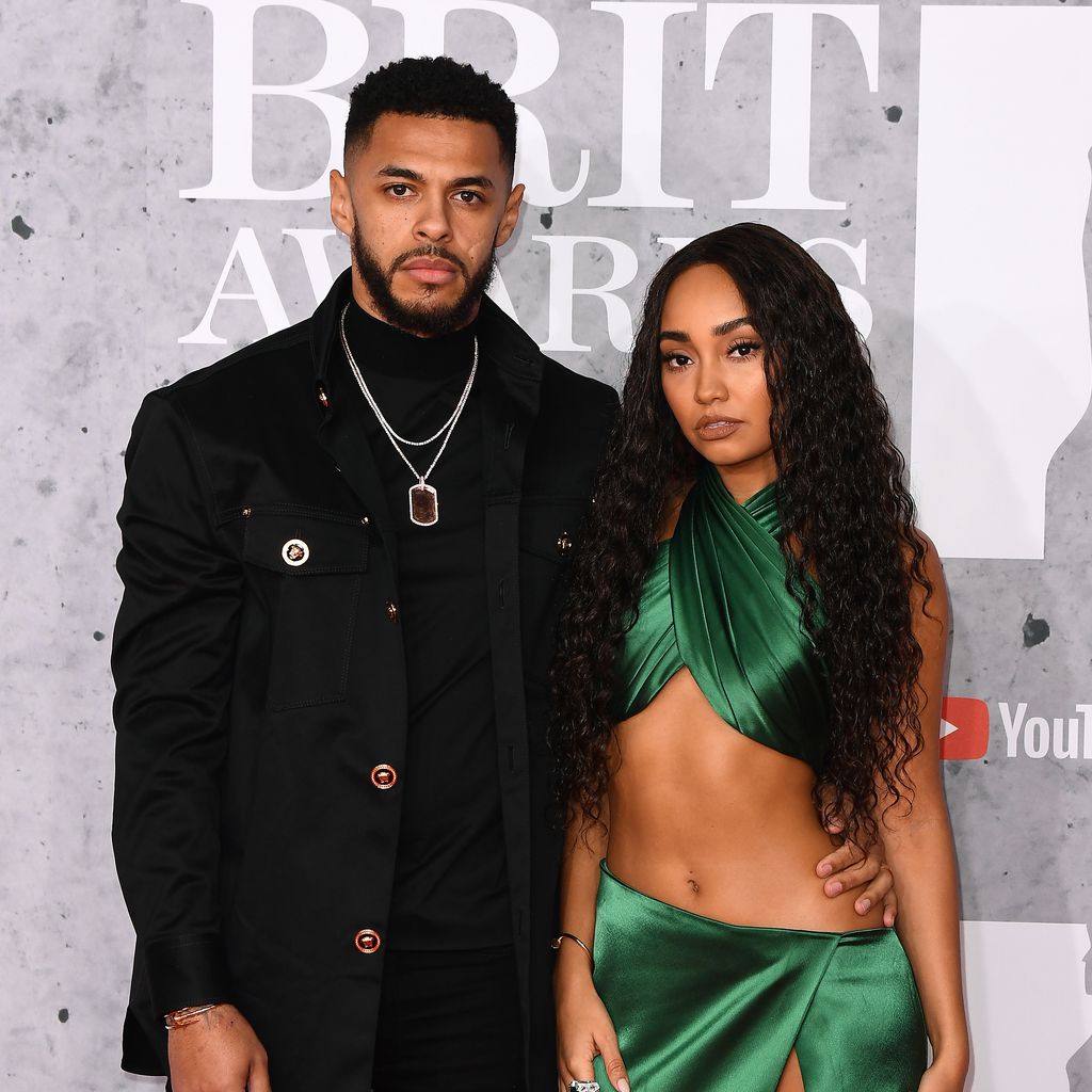Andre Gray und Leigh-Anne Pinnock im Februar 2019 in London