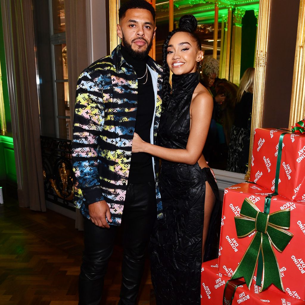 Andre Gray und Leigh-Anne Pinnock im November 2021