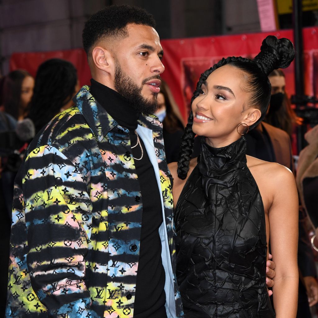 Andre Gray und Leigh-Anne Pinnock, 2021