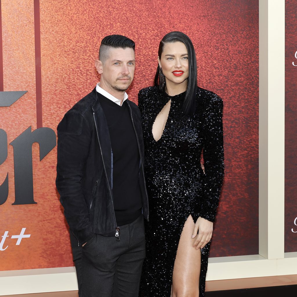Andre Lemmers und Adriana Lima im April 2022