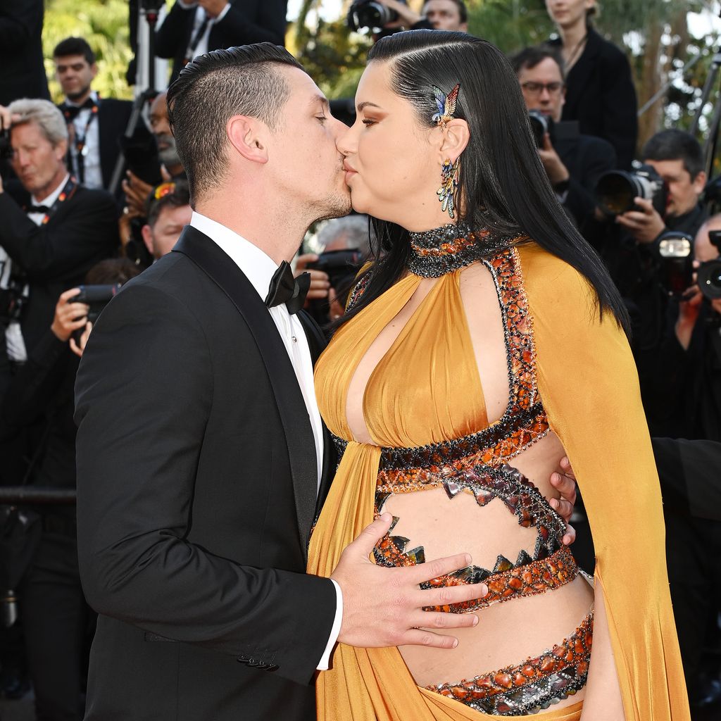 Andre Lemmers und Adriana Lima, Cannes Filmfestspiele 2022