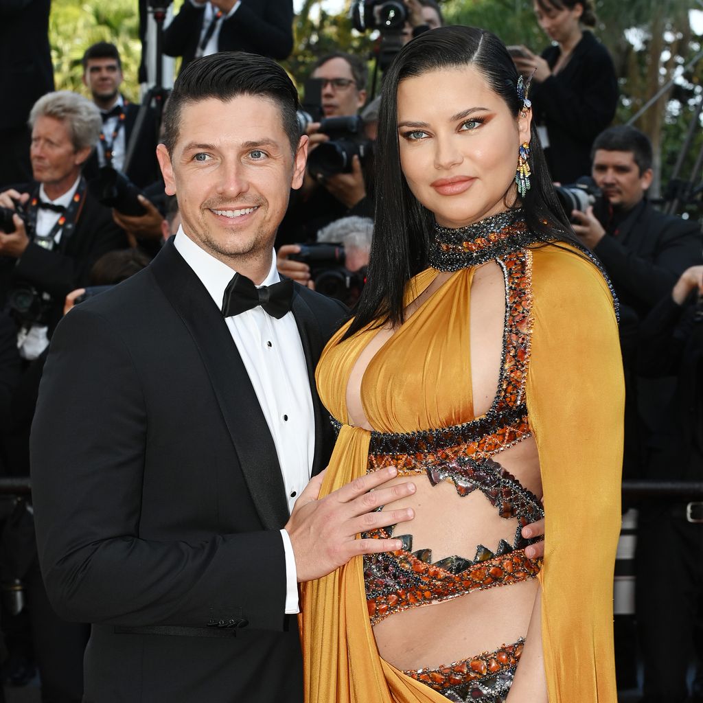 Andre Lemmers und Adriana Lima auf dem Filmfestival in Cannes, Mai 2022
