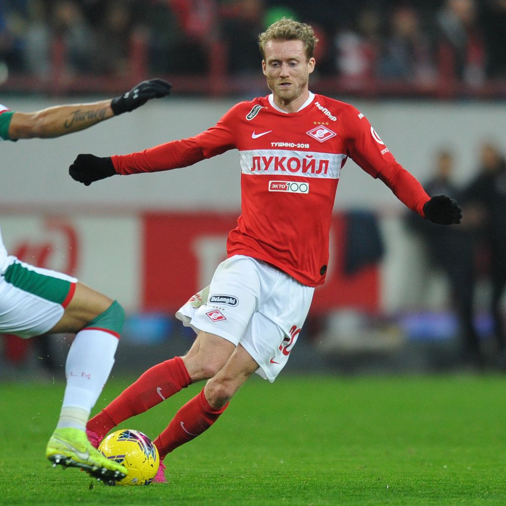 André Schürrle (r.) in einem Ligaspiel für Spartak Moskau