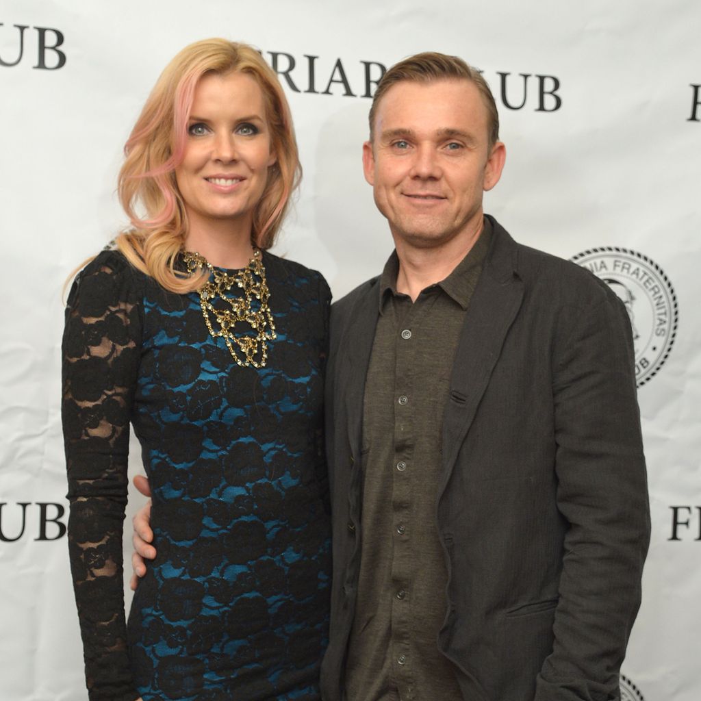 Andrea Bernard und Ricky Schroder bei einer The Friars Club-Veranstaltung 2013