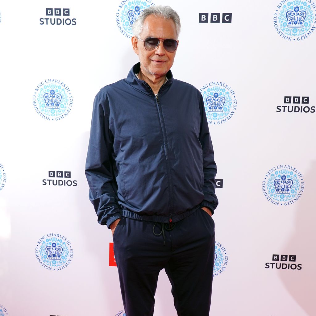 Andrea Bocelli beim Krönungskonzert in Windsor im Mai 2023