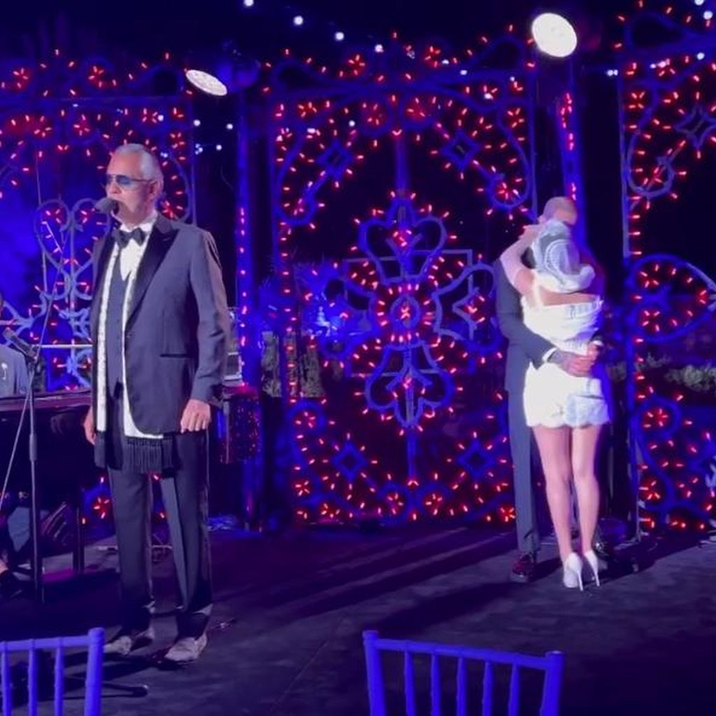 Andrea Bocelli bei Kourtney Kardashians Hochzeit
