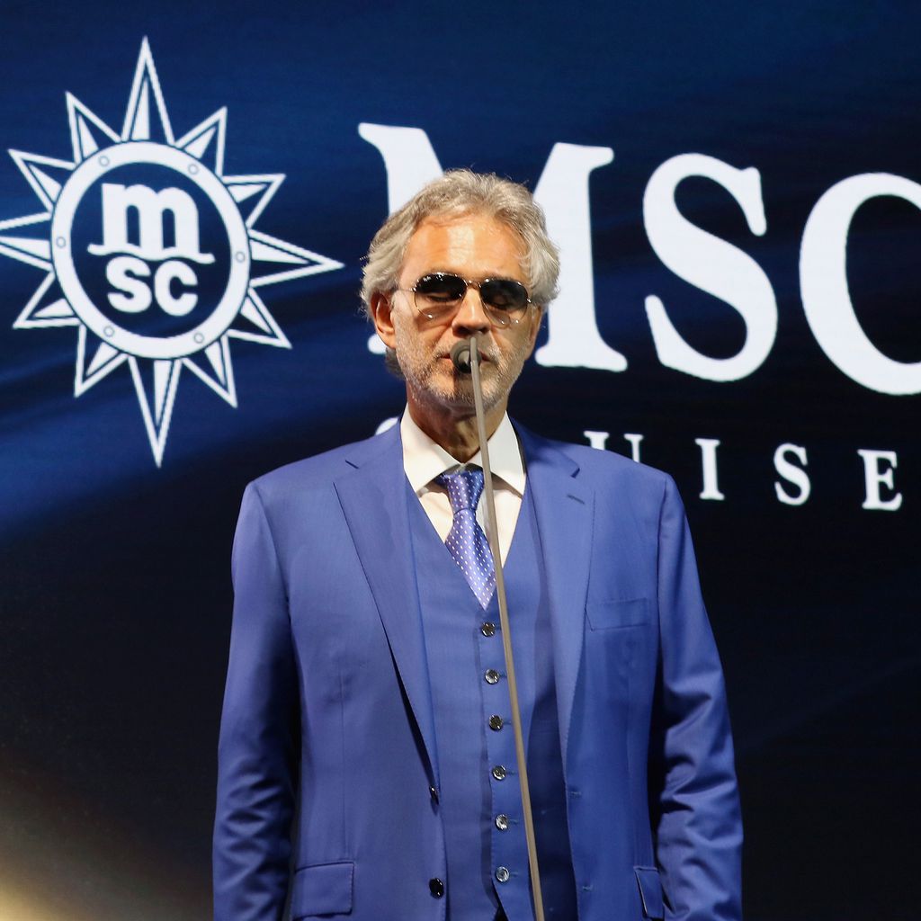 Andrea Bocelli im Dezember 2017