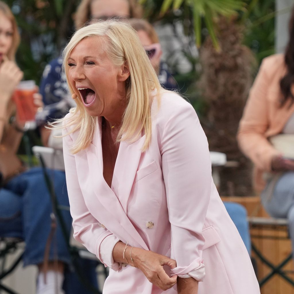 Andrea Kiewel beim "ZDF-Fernsehgarten"