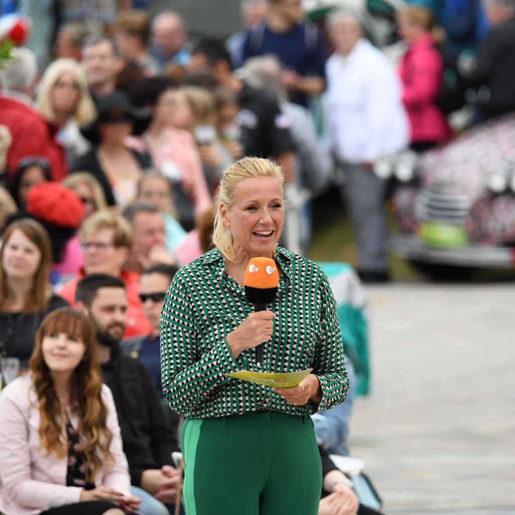 Andrea Kiewel, Moderatorin des "ZDF Fernsehgarten"