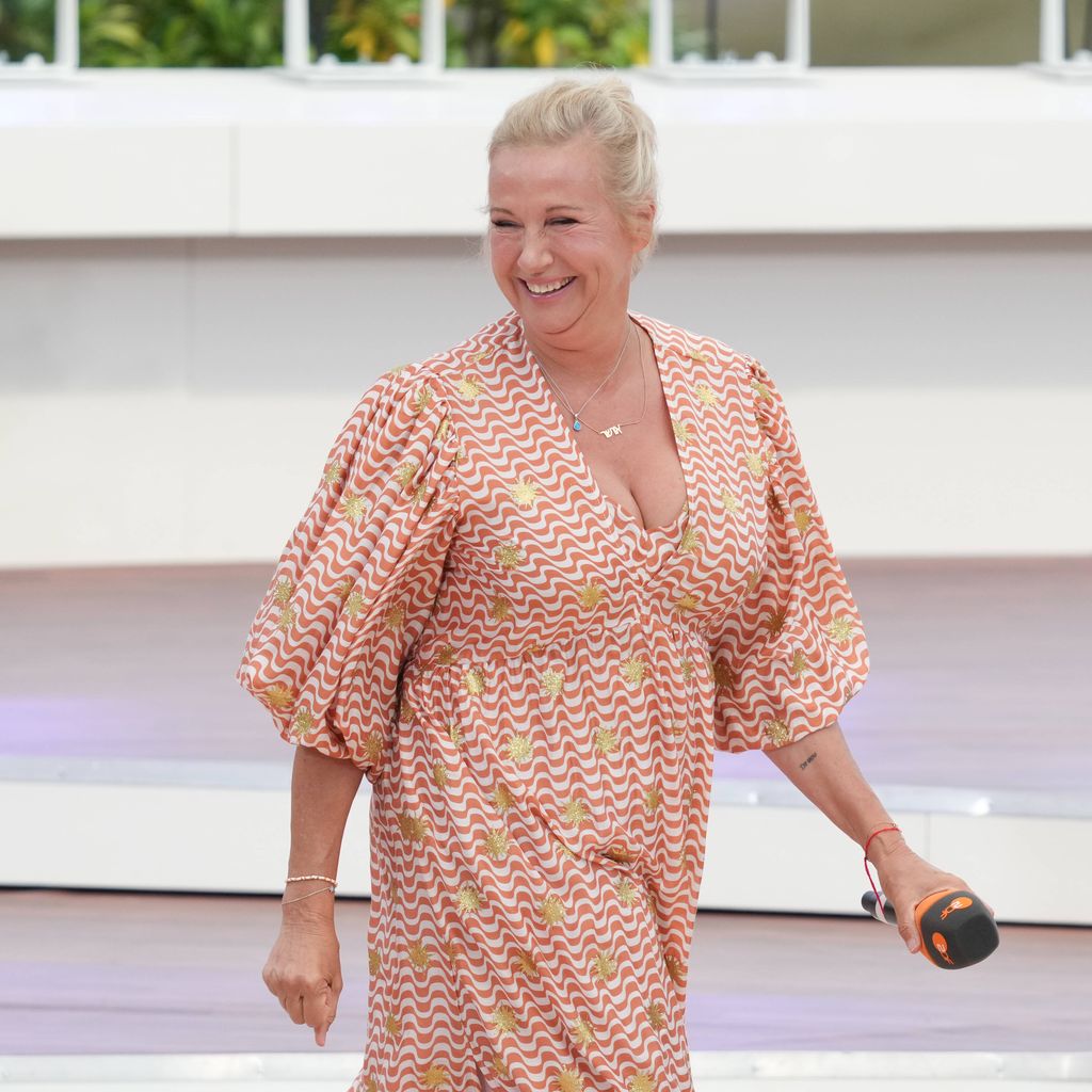 Andrea Kiewel beim ZDF-Fernsehgarten