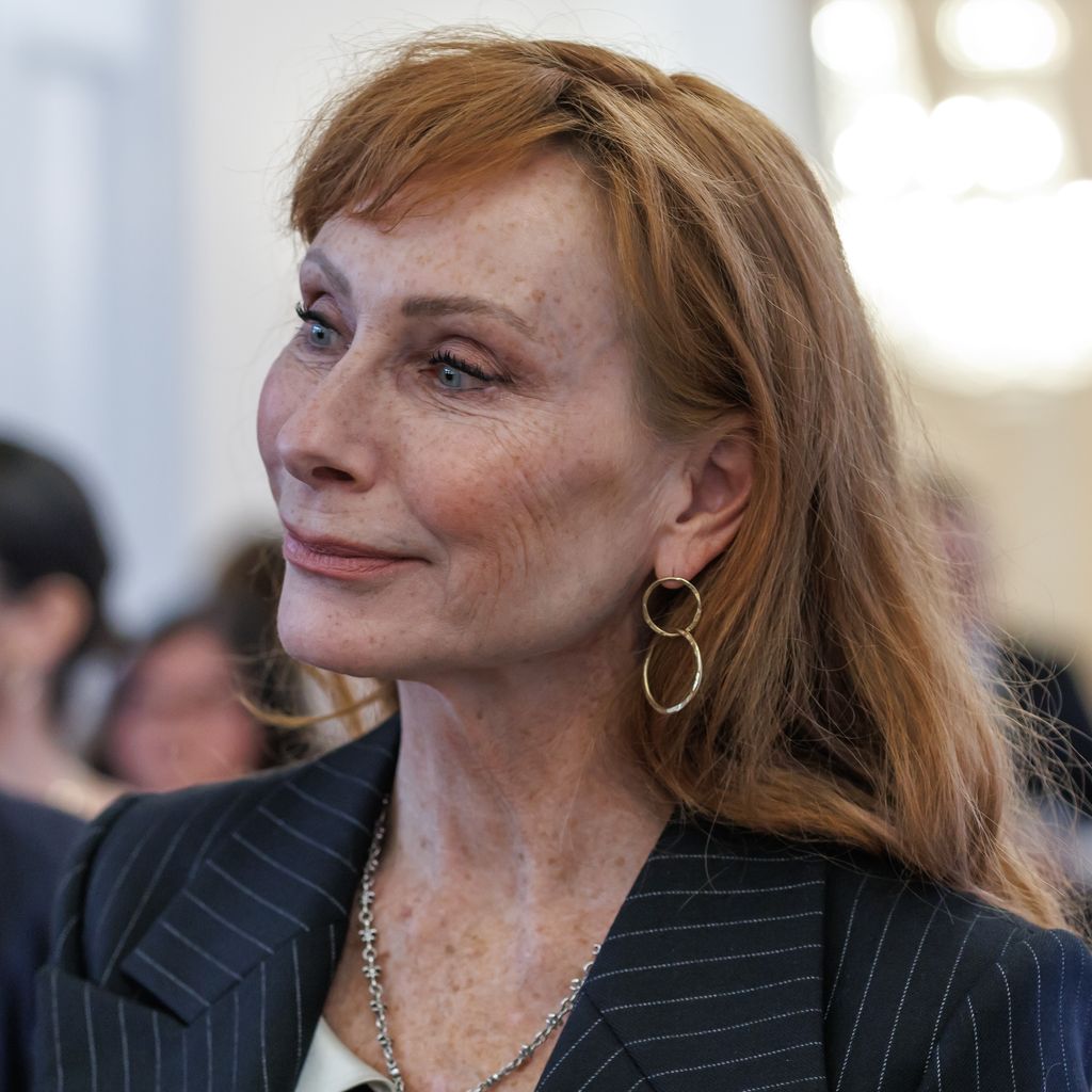 Andrea Sawatzki bei einem Staatsbankett im Schloss Bellevue im Mai 2025