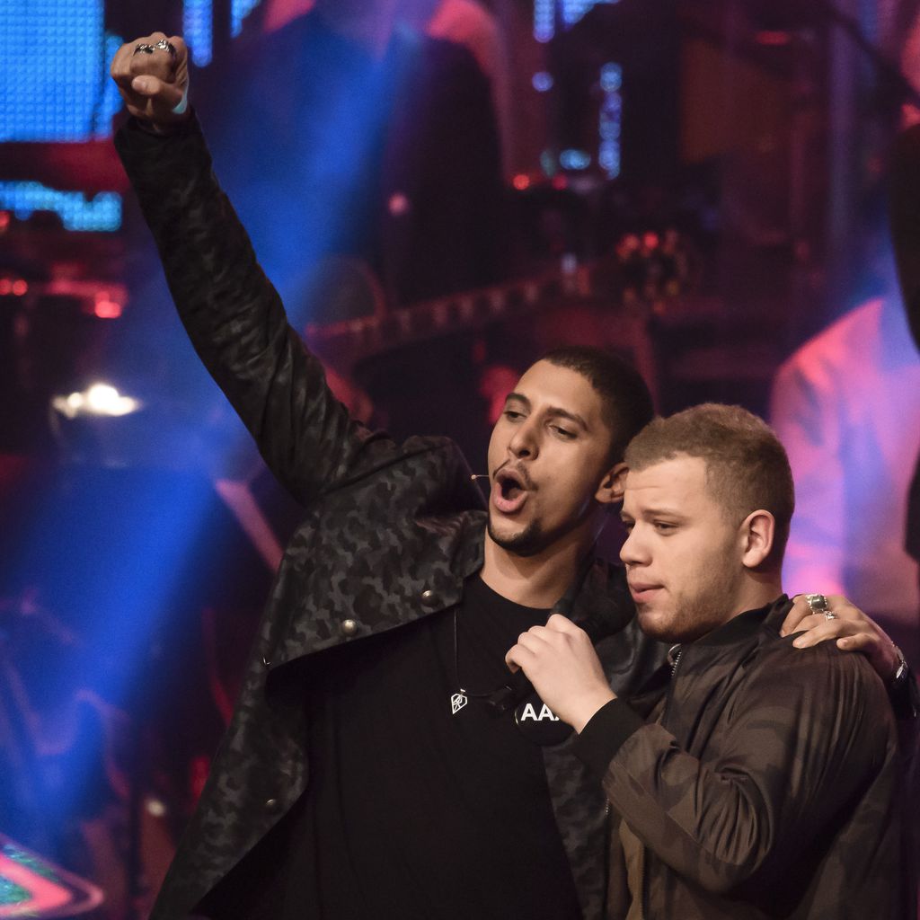 Andreas Bourani & Tay Schmedtmann im Finale von "The Voice of Germany" 2016