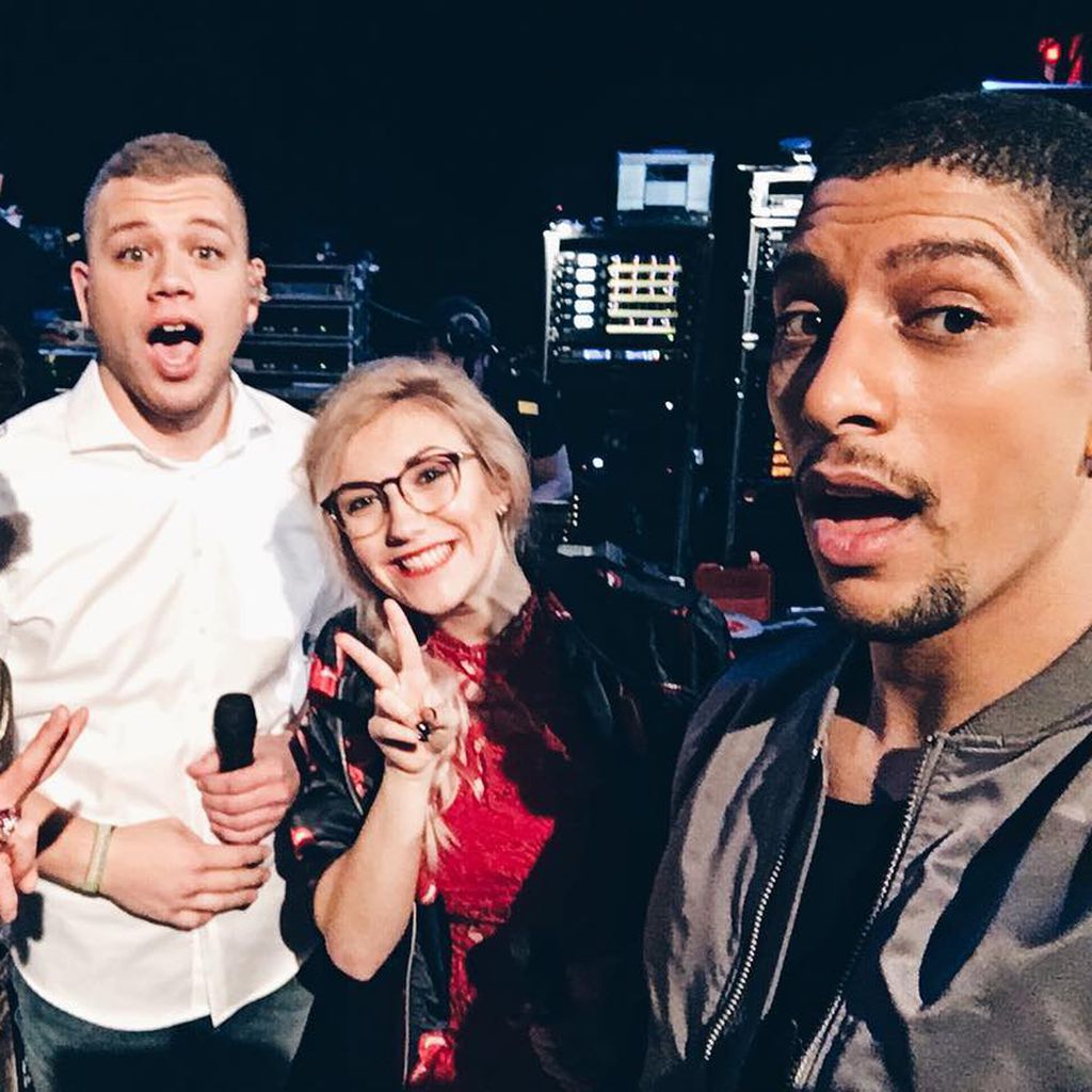 Andreas Bourani mit Michael Caliman, Tay Schmedtmann und Lucie Fischer