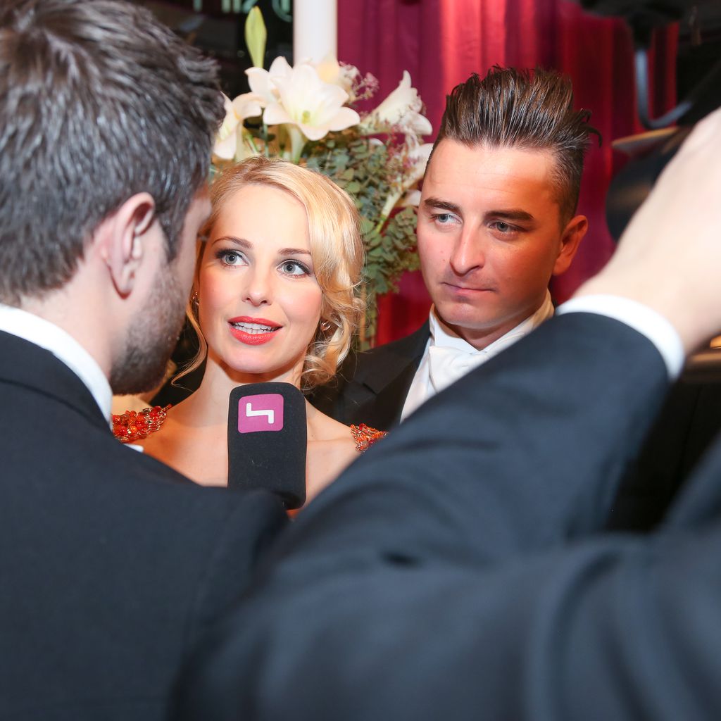 Andreas Gabalier und Silvia Schneider, Februar 2015