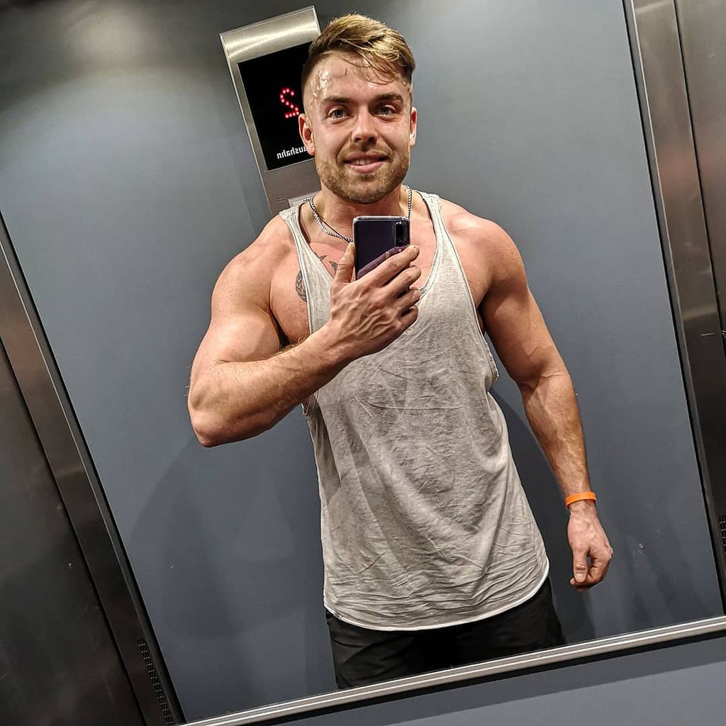 Andreas Ongemach im Dezember 2018 im Fitnessstudio