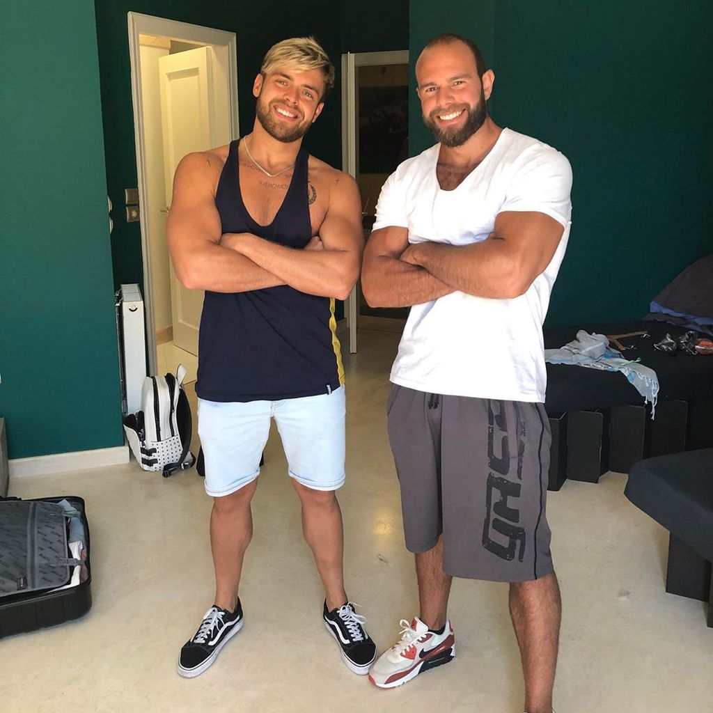 "Die Bachelorette"-Kandidaten Andreas Ongemach und Oggy Batar
