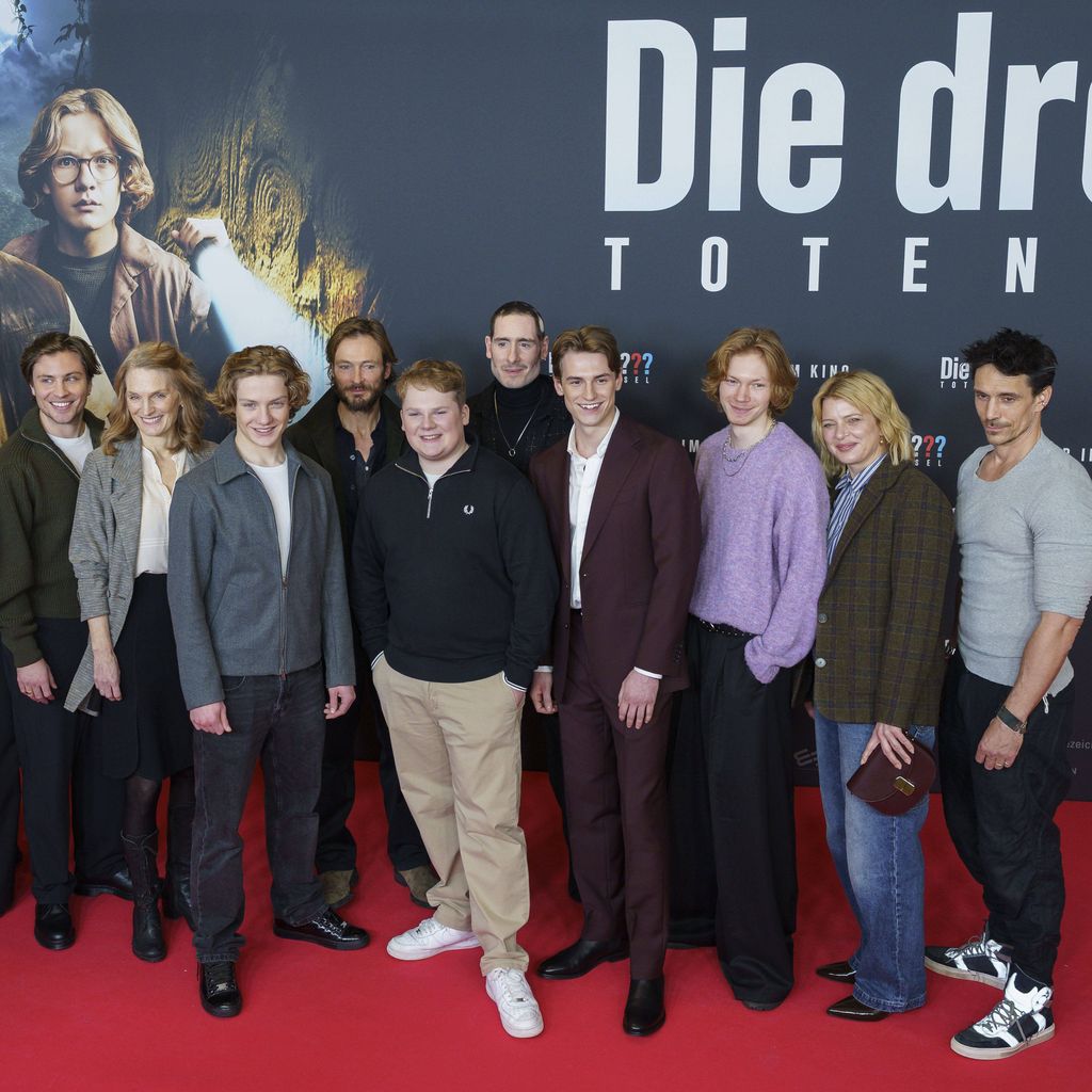Der Cast von "Die drei ??? - Toteninsel" in München, 2026