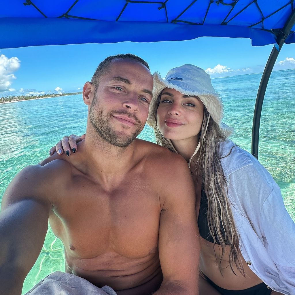 Andrej Mangold und seine Freundin Annika im Januar 2025