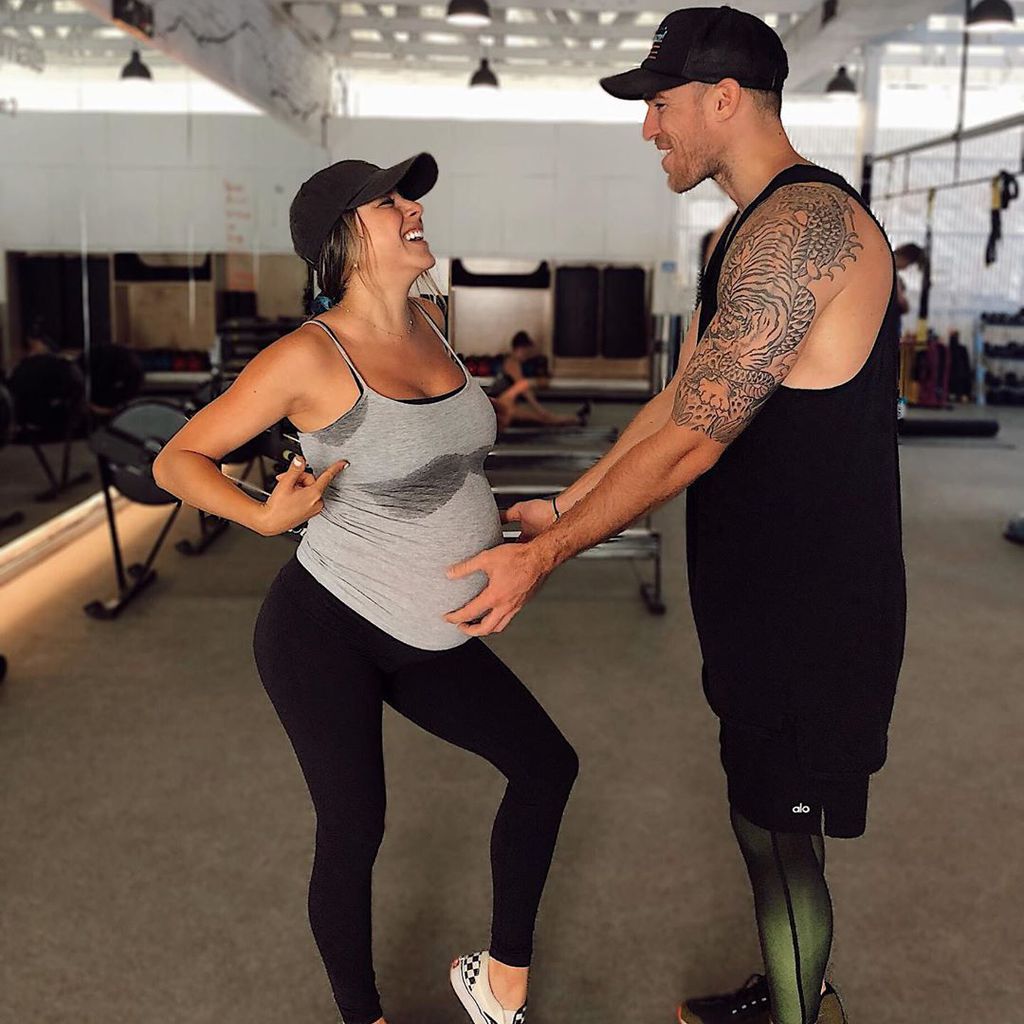 Daniella Monet und Andrew Gardener, September 2019