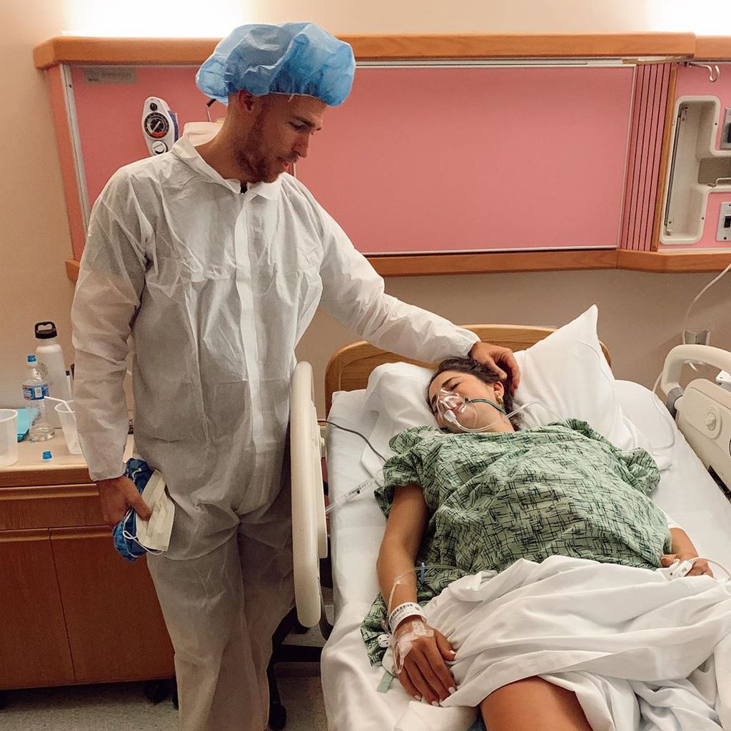 Andrew Gardener und Daniella Monet kurz vor der Geburt ihres ersten Kindes
