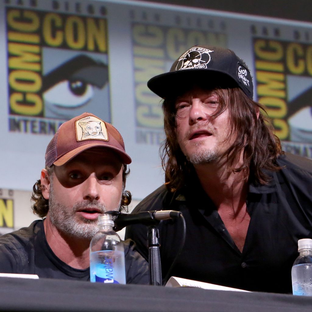 Andrew Lincol und Norman Reedus bei der Comic Con San Diego 2016