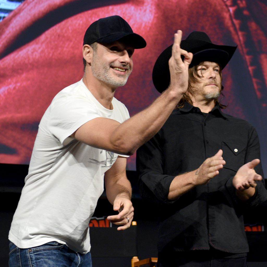 "The Walking Dead"-Stars Andrew Lincoln und Norman Reedus