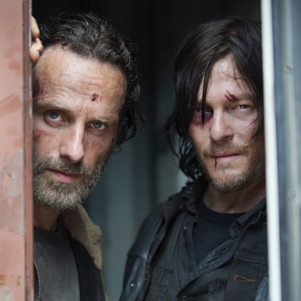 Andrew Lincoln und Norman Reedus in "The Walking Dead"