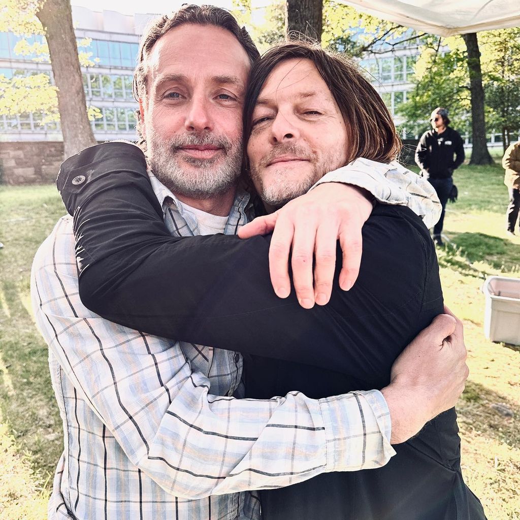 Andrew Lincoln und Norman Reedus, "The Walking Dead"-Darsteller