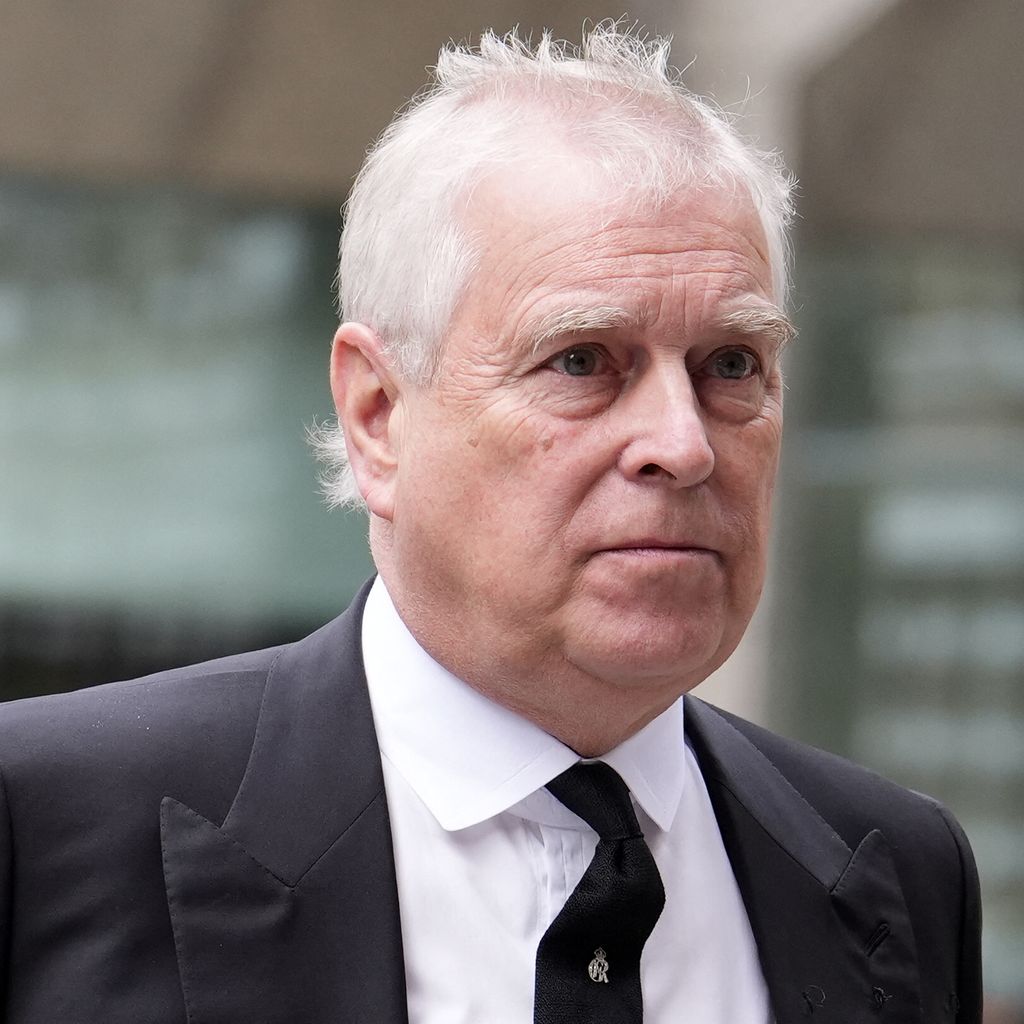 Andrew Mountbatten-Windsor bei einer Messe in London