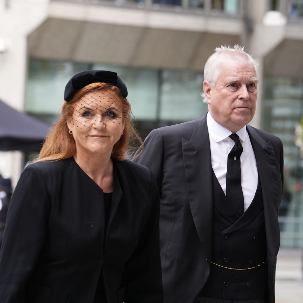 Andrew Mountbatten-Windsor und Sarah Ferguson 2025 in London