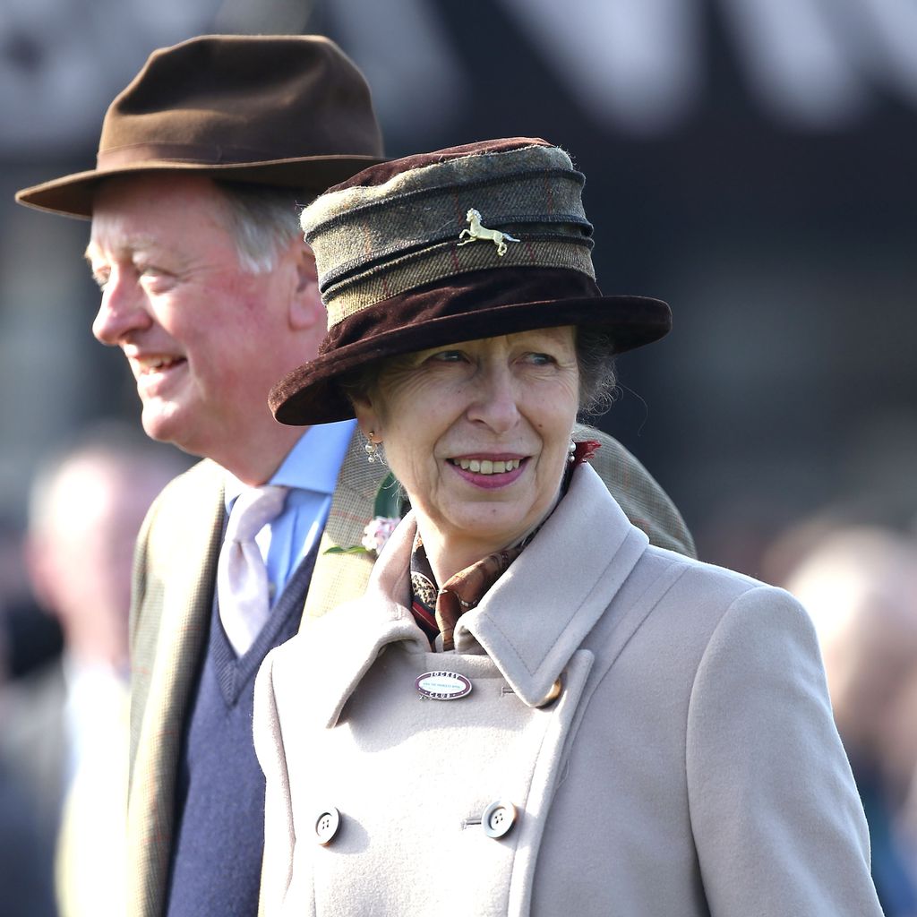 Andrew Parker Bowles und Prinzessin Anne, März 2014