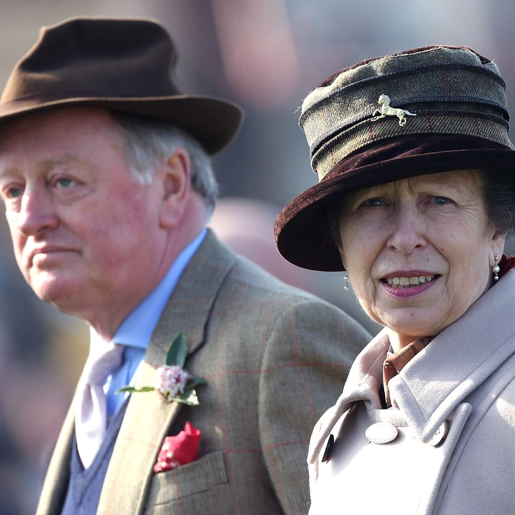 Andrew Parker Bowles und Prinzessin Anne im März 2014