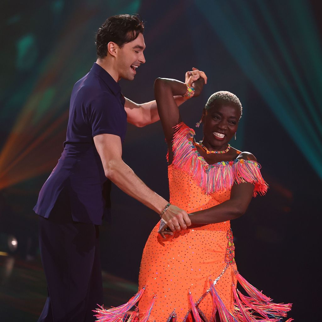 Andrzej Cibis und Auma Obama bei "Let's Dance" 2021