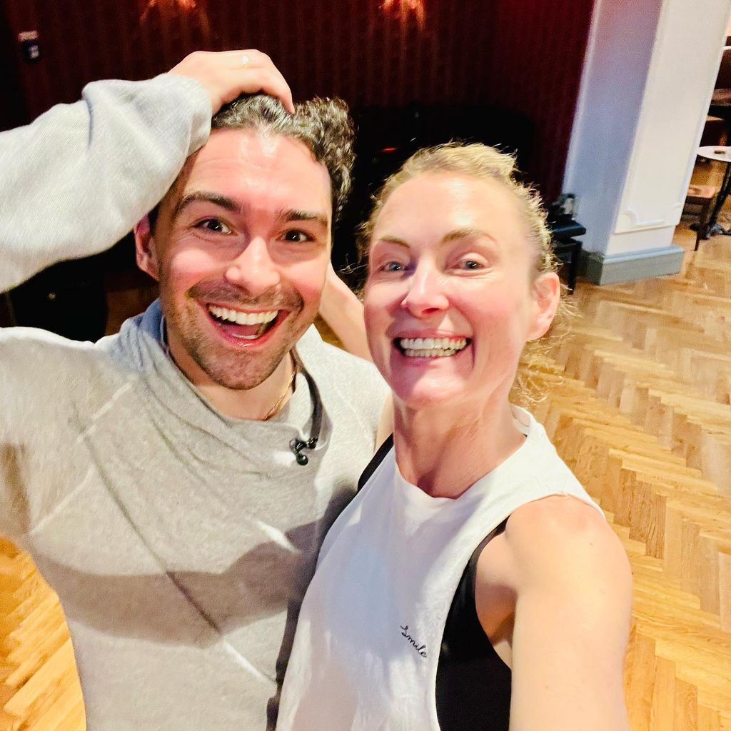 Andrzej Cibis und Lilly zu Sayn-Wittgenstein bei "Let's Dance"-Probe