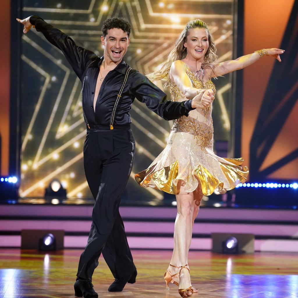 Andrzej Cibis und Lilly zu Sayn-Wittgenstein bei "Let's Dance"